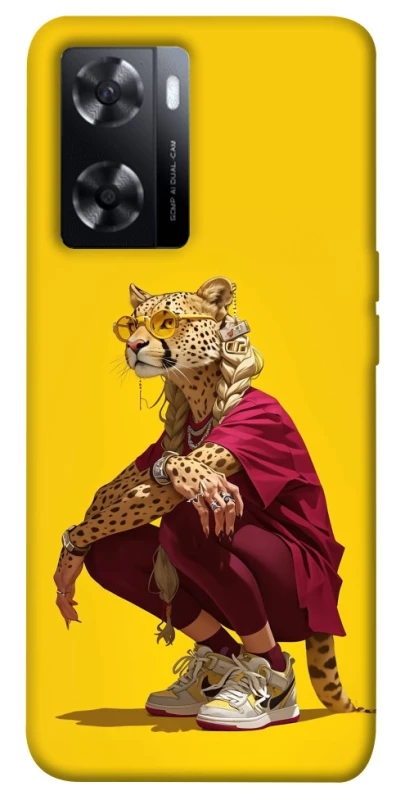 Чехол на Oppo A57s Ягуар фото 1 из 1