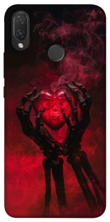 Чехол на Huawei P Smart+ (nova 3i) Heart in the hands of a skeleton фото 1 из 1