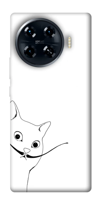 Чехол на TECNO Spark 20 Pro+ Кот Дали фото 1 из 1