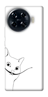 Чехол на TECNO Spark 20 Pro+ Кот Дали фото 1 из 1