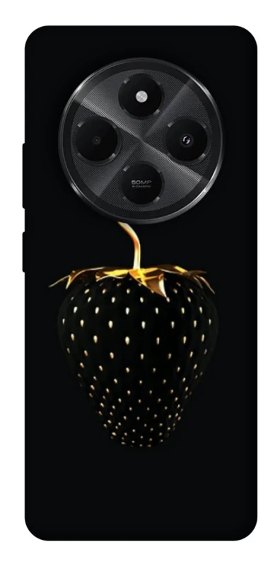 Чохол на Xiaomi Redmi A3 Pro Чорна полуниця фото 1 з 1