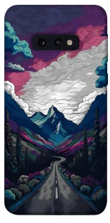 Чехол на Samsung Galaxy S10e Нарисованные горы фото 1 из 1