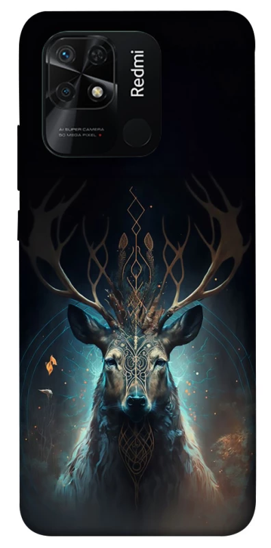 Чехол на Xiaomi Redmi 10C Скандинавский олень v2 фото 1 из 1