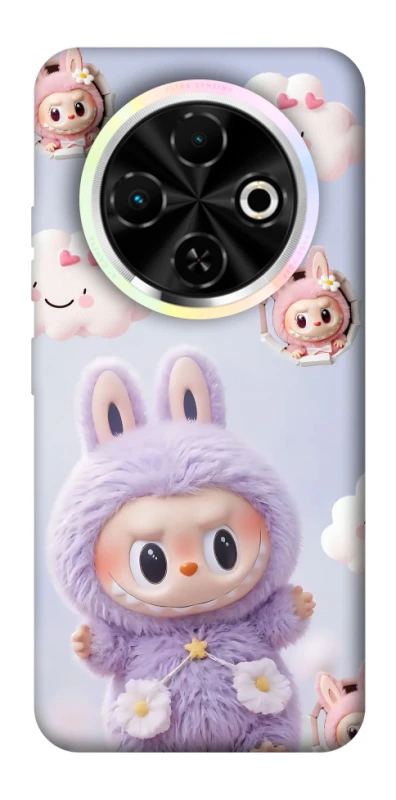 Чехол на TECNO Spark 30C Labubu & clouds фото 1 из 1