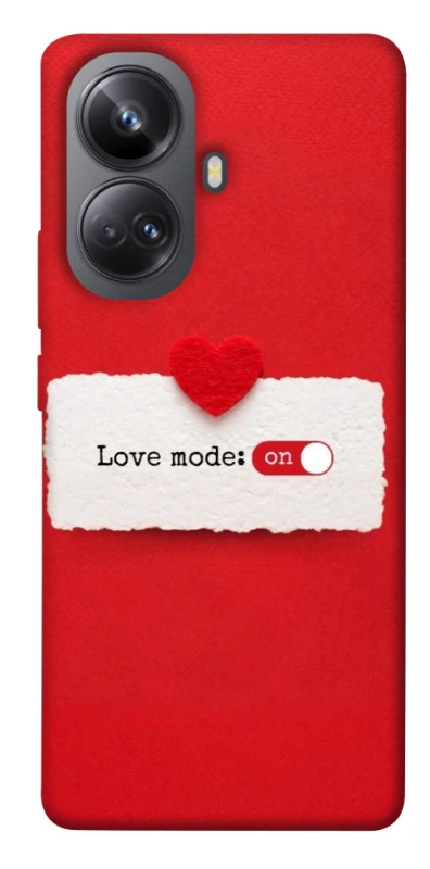 Чехол на Realme 10 Pro+ Love Mode ON фото 1 из 1