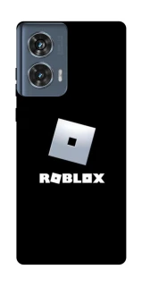 Чехол на Motorola Edge 50 Roblox logo black фото 1 из 1