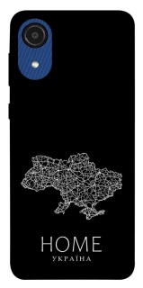 Чехол на Samsung Galaxy A03 Core Ukraine black map фото 1 Чехол на Samsung Galaxy A03 Core Ukraine black map фото 1 из 1