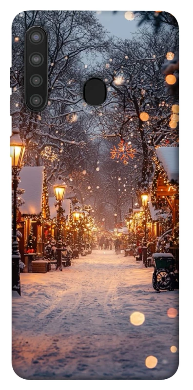 Чохол на Samsung Galaxy A21 Новорічний v50 фото 1 з 1