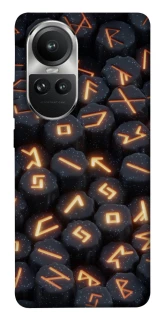 Чехол на Oppo Reno 10 Огненые руны фото 1 из 1