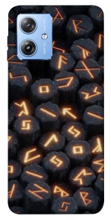 Чехол на Motorola Moto G84 Огненые руны фото 1 из 1