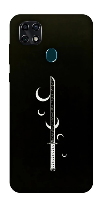 Чехол на ZTE Blade 20 Smart Самурай всегда с катаной фото 1 из 1