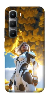 Чохол на Infinix Hot 60 Pro Cyber space girl ver.3 фото 1 з 1