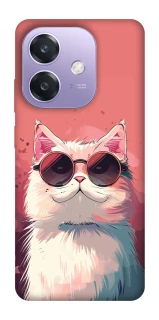 Чохол на Oppo A40m Сat with glasses фото 1 з 1