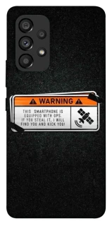 Чохол на Samsung Galaxy A53 5G Warning фото 1 з 1