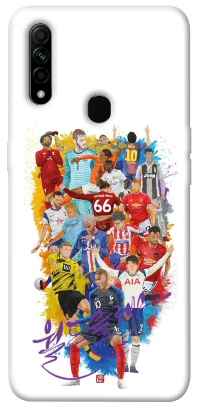 Чохол на Oppo A31 Football Abstract v2 фото 1 з 1