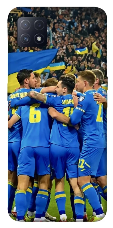 Чехол на Oppo A72 5G / A73 5G Сборная Украины v3 фото 1 из 1