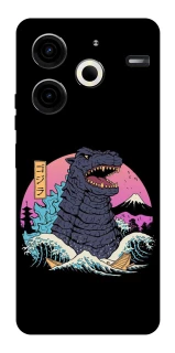 Чехол на TECNO Pova 6 Neo (LI6) Годзила фото 1 из 1
