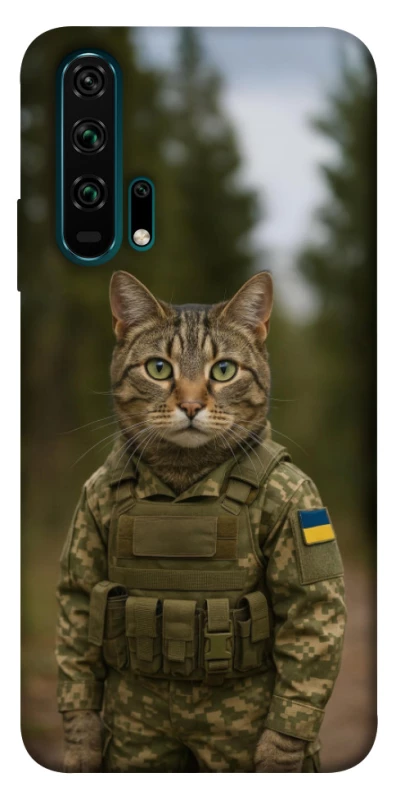 Чохол на Huawei Honor 20 Pro Кіт захисник фото 1 з 1