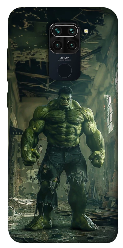 Чохол на Xiaomi Redmi Note 9 / Redmi 10X Angry Hulk фото 1 з 1