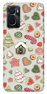 Чехол на Oppo A76 4G Новогодний v7 фото 1 из 1