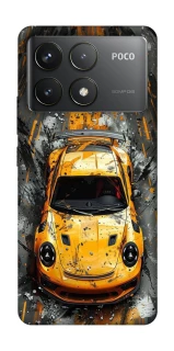 Чохол на Xiaomi Poco F6 Pro Drawn Porsche фото 1 з 1