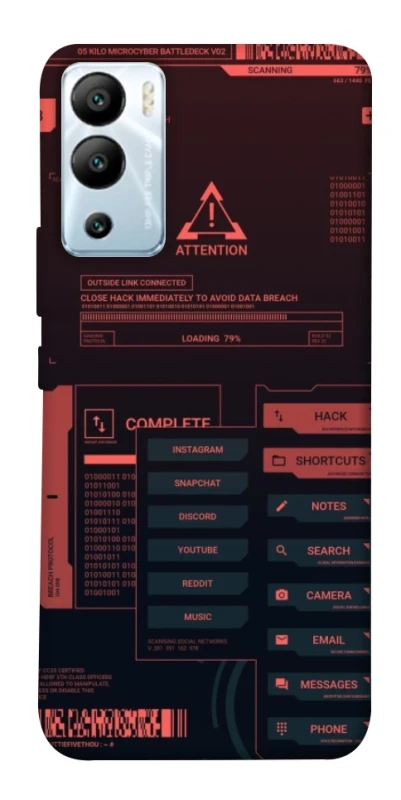 Чохол на Infinix Hot 12i Attention фото 1 з 1