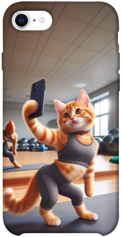 Чехол на Apple iPhone SE (2020) Кошечка фото 1 из 1