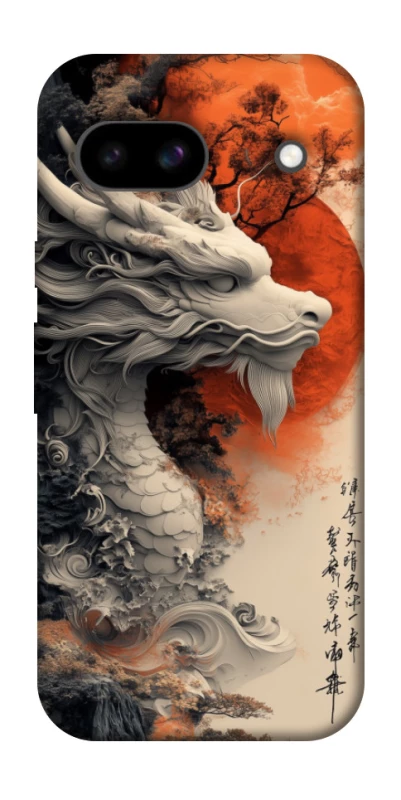 Чехол на Google Pixel 8a white dragon фото 1 из 1