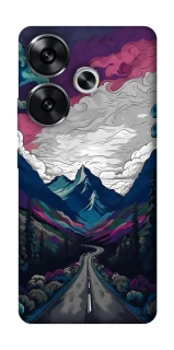 Чехол на Xiaomi Poco F6 Нарисованные горы фото 1 из 1