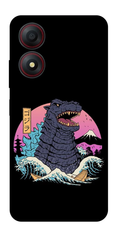 Чехол на ZTE Blade A34 4G Годзила фото 1 из 1