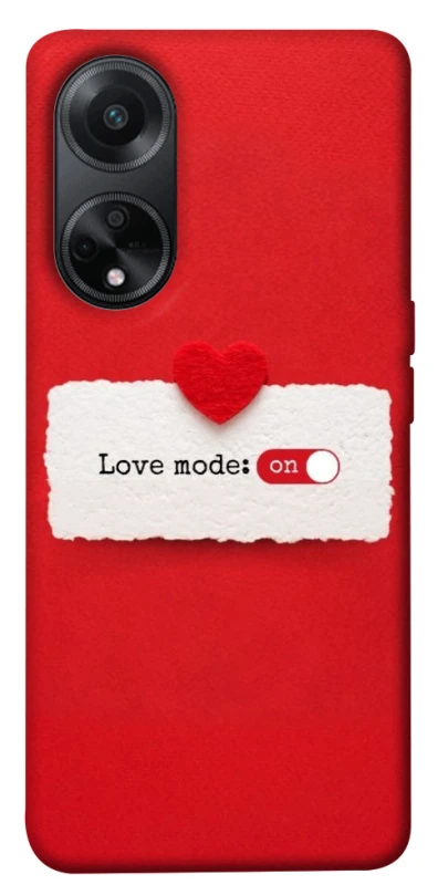 Чохол на Oppo A58 4G Love Mode ON фото 1 з 1