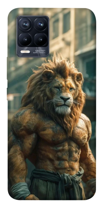 Чехол на Realme 8 Лев фото 1 из 1