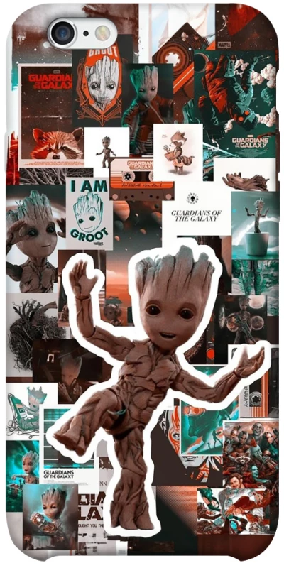Чехол на Apple iPhone 6/6s plus (5.5") Mini Groot v2 фото 1 из 1