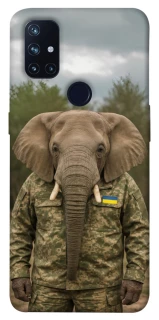 Чехол на OnePlus Nord N10 5G Слон защитник фото 1 из 1
