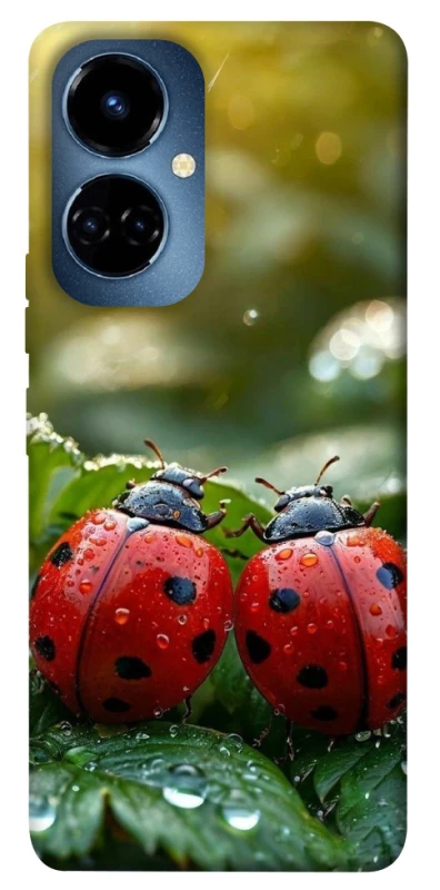 Чехол на TECNO Camon 19 Flowers v23 фото 1 из 1