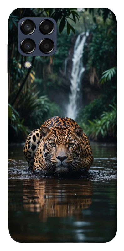 Чехол на Samsung Galaxy M33 5G Leopard in water фото 1 из 1
