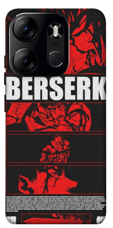Чохол на Tecno Spark Go 2023 Berserk poster фото 1 з 1