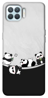 Чохол на Oppo F17 Pro Four pandas фото 1 з 1