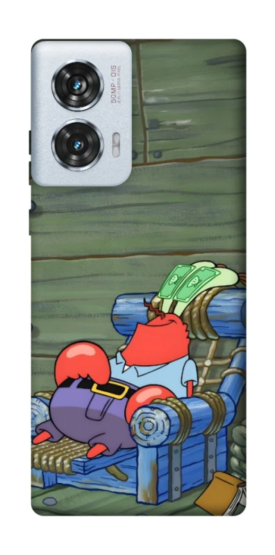Чохол на Motorola Edge 50 Fusion Mr.Krabs фото 1 з 1