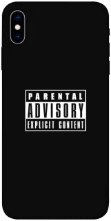 Чохол на Apple iPhone X (5.8") Parental Advisory Label фото 1 з 1