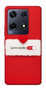 Чохол на Infinix Note 30 Pro Love Mode ON фото 1 з 1