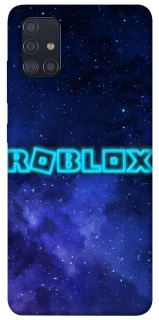 Чохол на Samsung Galaxy A51 Roblox Space Logo Blue фото 1 з 1