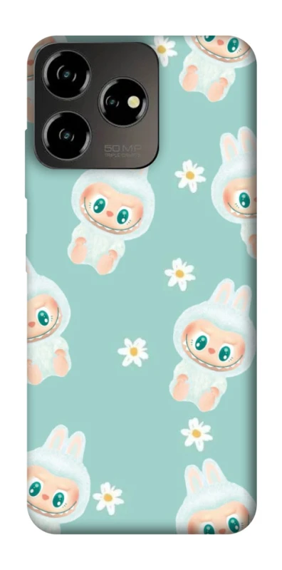 Чохол на ZTE Blade V50 Design 4G Labubu Green фото 1 з 1