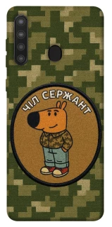 Чехол на Samsung Galaxy A21 Чил сержант фото 1 из 1