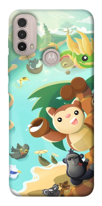 Чохол на Motorola Moto E40 Adopt Me Tropical Adventure фото 1 з 1