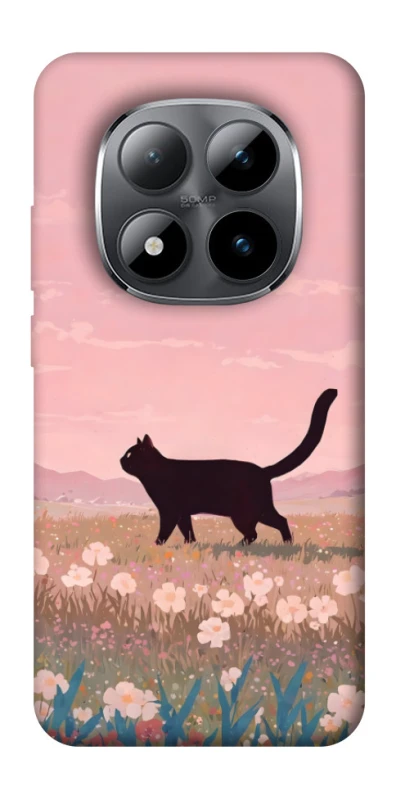 Чохол на Xiaomi Redmi Note 15 Pro 5G cat on a field фото 1 з 1