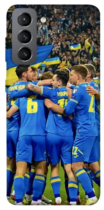 Чехол на Samsung Galaxy S21 FE Сборная Украины v3 фото 1 из 1