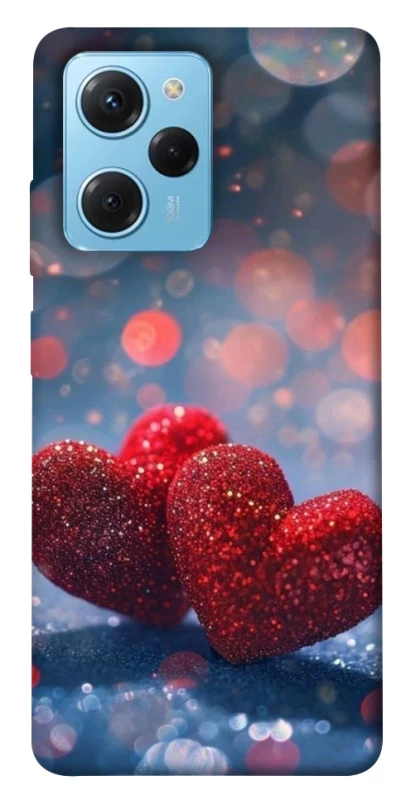 Чохол на Xiaomi Poco X5 Pro 5G Red hearts фото 1 з 1