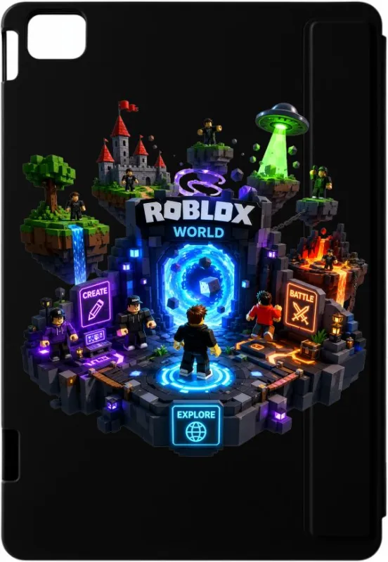 Чехол на Xiaomi Redmi Pad 2 (9.7") Roblox tablet V16 фото 2 из 2