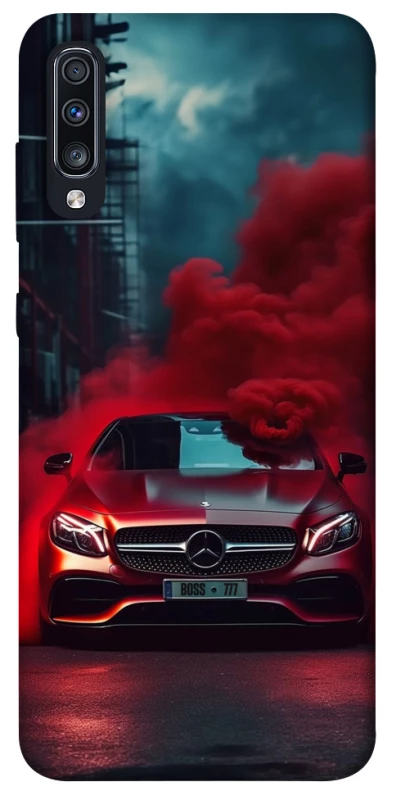 Чохол на Samsung Galaxy A70 (A705F) Mercedes in smoke фото 1 з 1